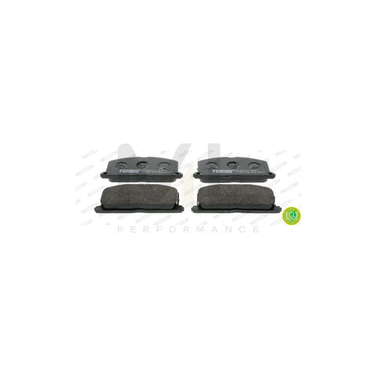 Ferodo Premier Eco Friction FDB308 Brake Pad Set Prepared for Wear Indicator, With Accessories