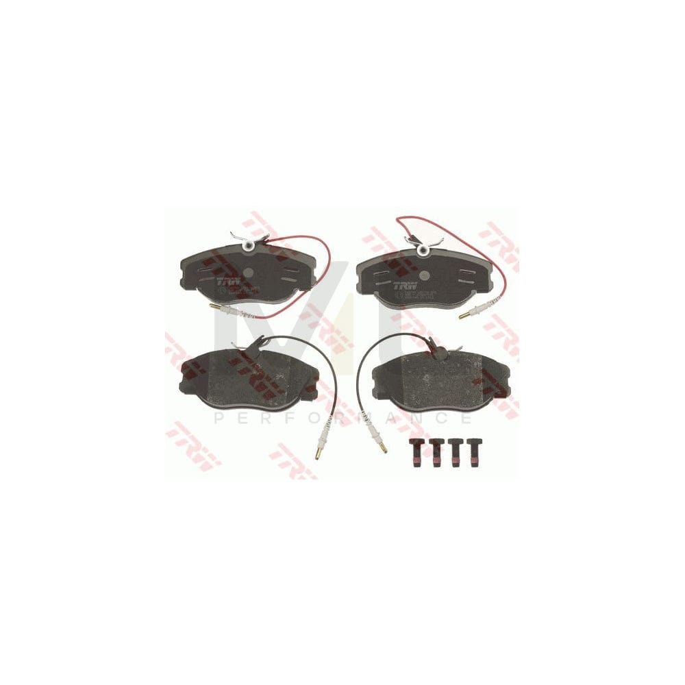TRW Cotec Gdb1148 Brake Pad Set Incl. Wear Warning Contact, With Brake Caliper Screws, With Accessories