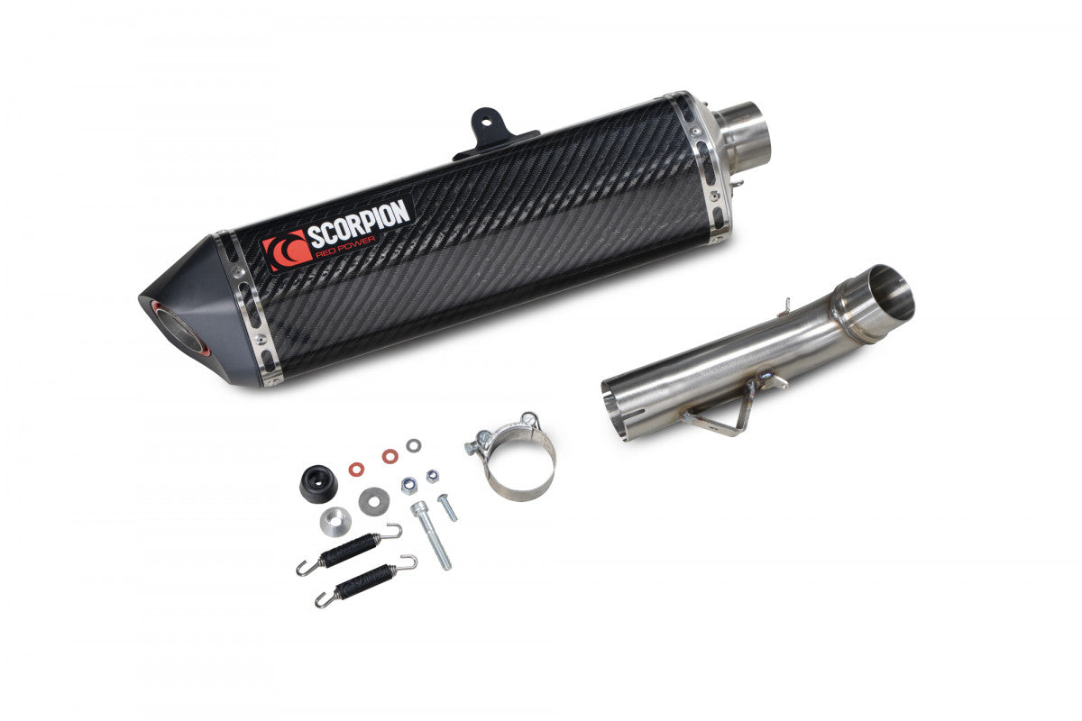 Scorpion RHA168CEO Honda VFR800 F Serket Parallel Slip-On - Carbon Fibre Sleeve | ML Performance UK UK