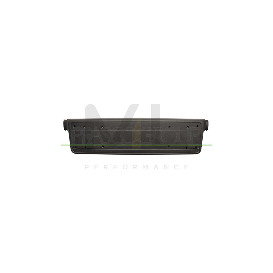 PRASCO BM0201539 Number plate holder for BMW 3 Saloon (E46) Front, Black, frameless