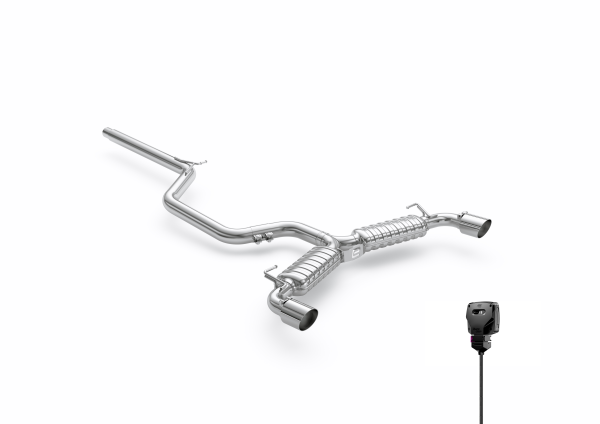 Eisenmann B5458.00764 Sport Rear Muffler For BMW 3 Series Sedan