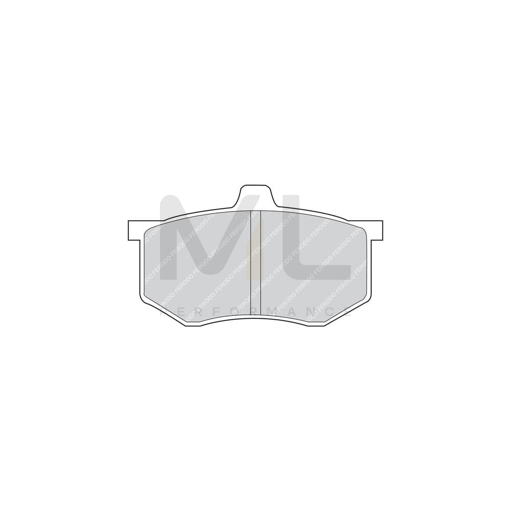 Ferodo FDB431 Brake Pad Set