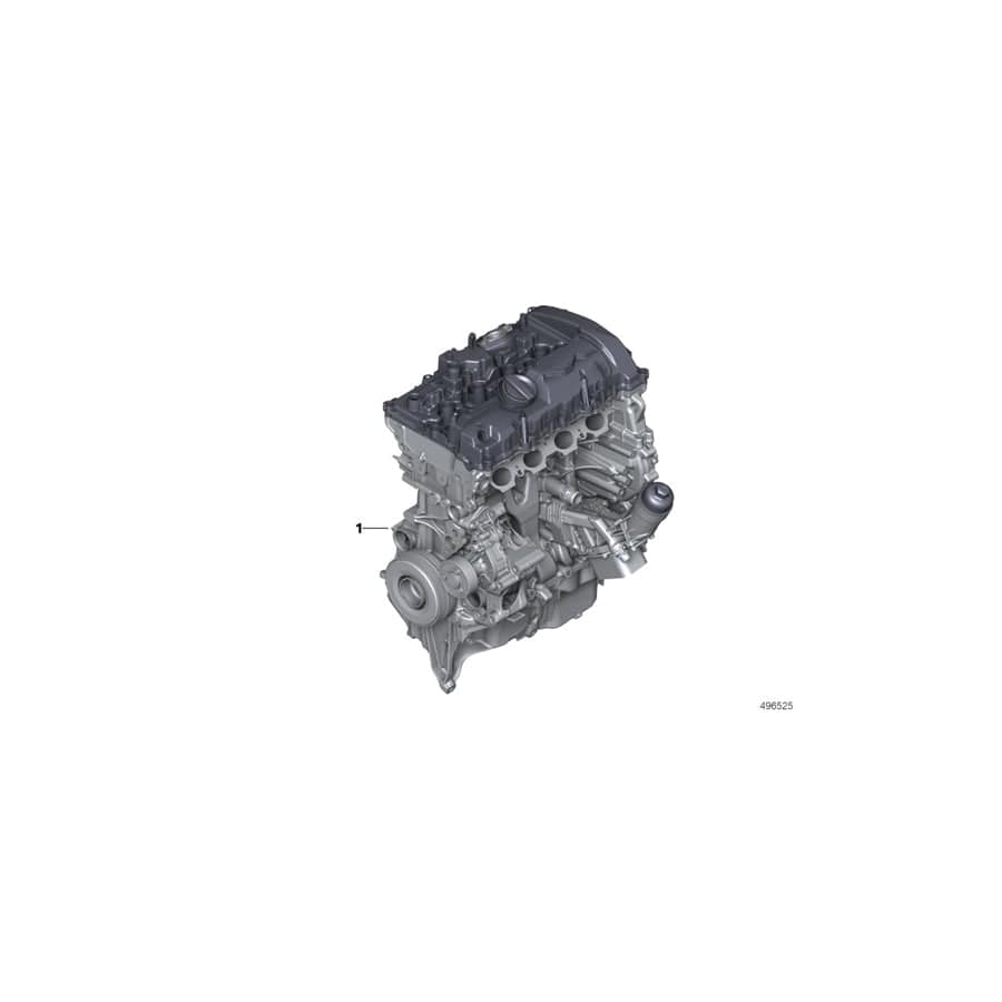 Genuine BMW 11002471233 G01 Short Engine B46B20B (Inc. X3 30eX)