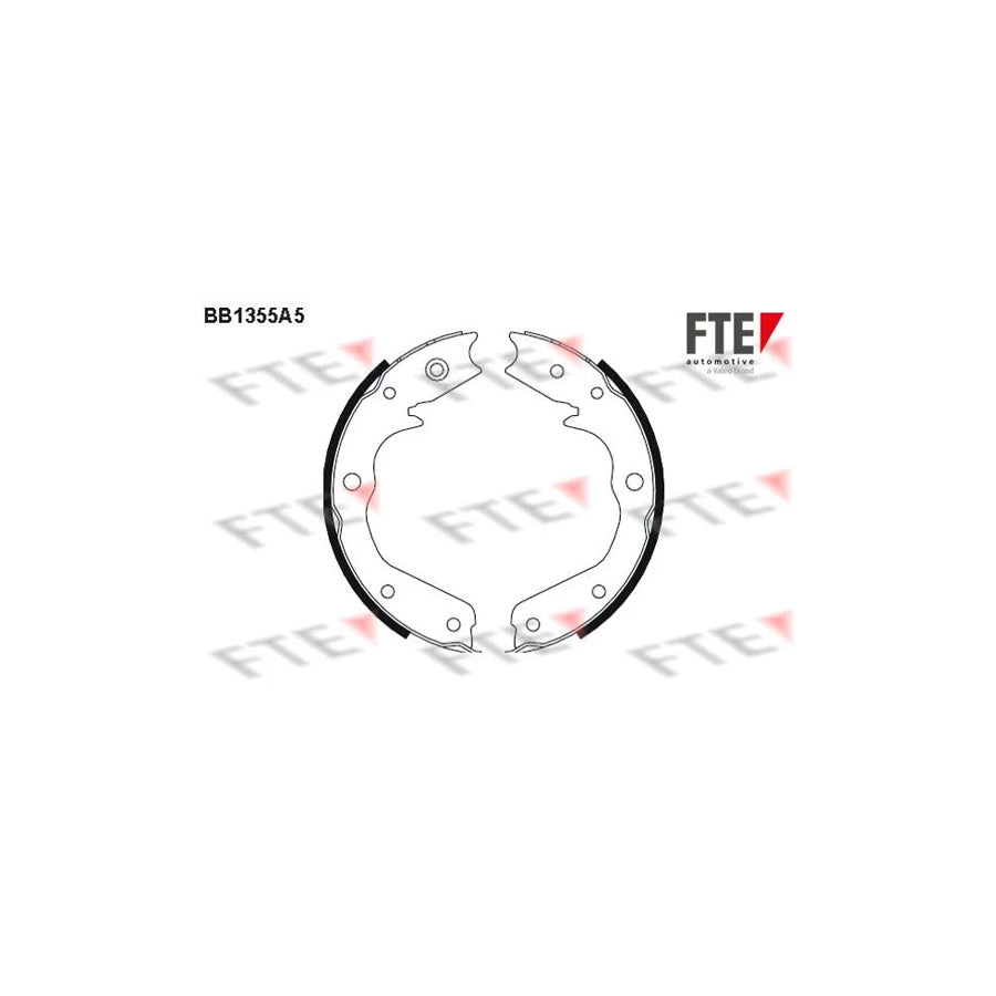 FTE 9100105 Handbrake Shoes