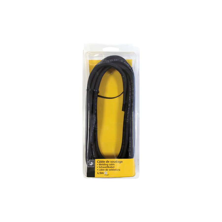 Gys 045408 Copper Welding Cable 25 Mm² - 5 M - Bag With Hoook Welding Accessories
