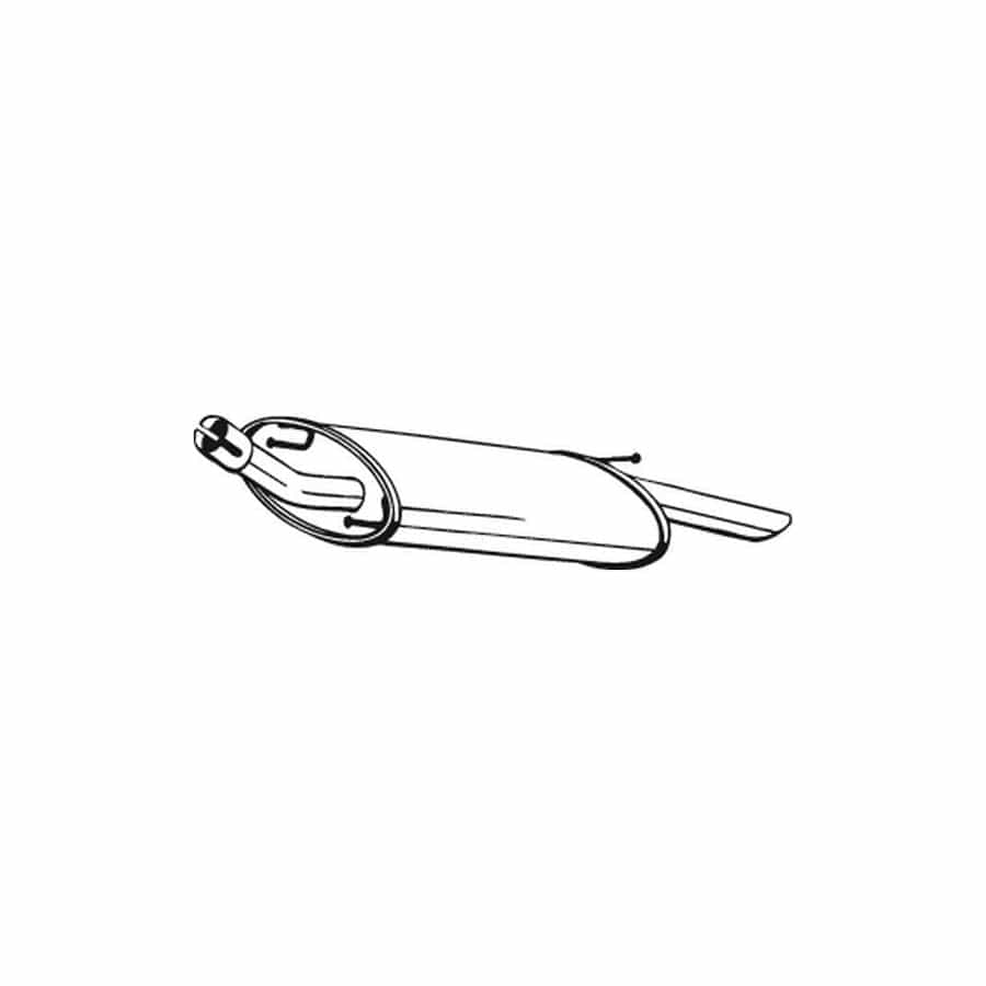 Bosal 154-955 Rear Silencer