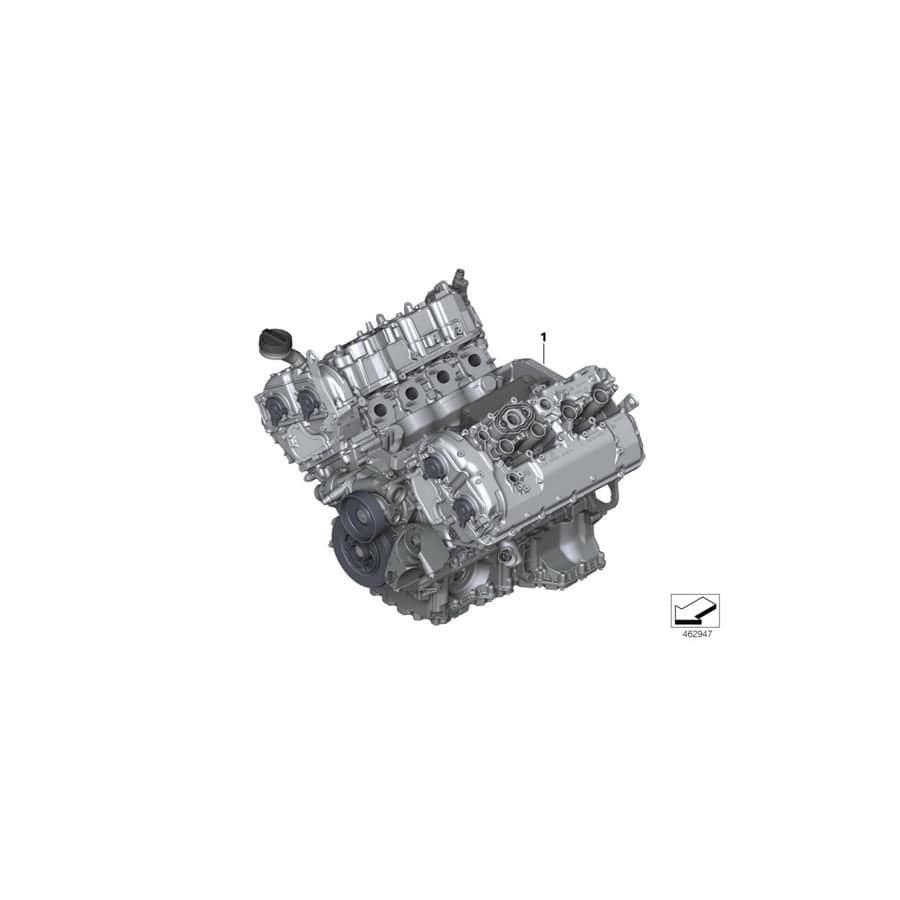 Genuine BMW 11002470300 G12 Short Engine N63M50A (Inc. ALPINA B7)