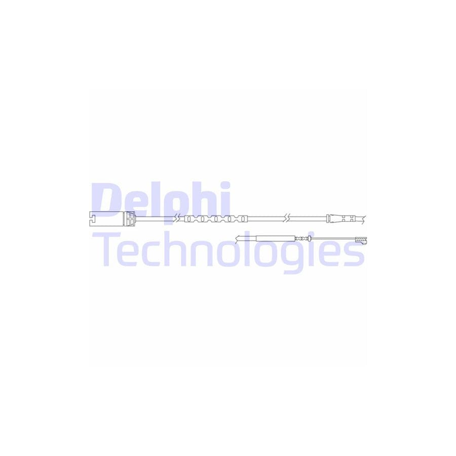 Delphi Lz0243 Warning Contact Set, Brake Pad Wear