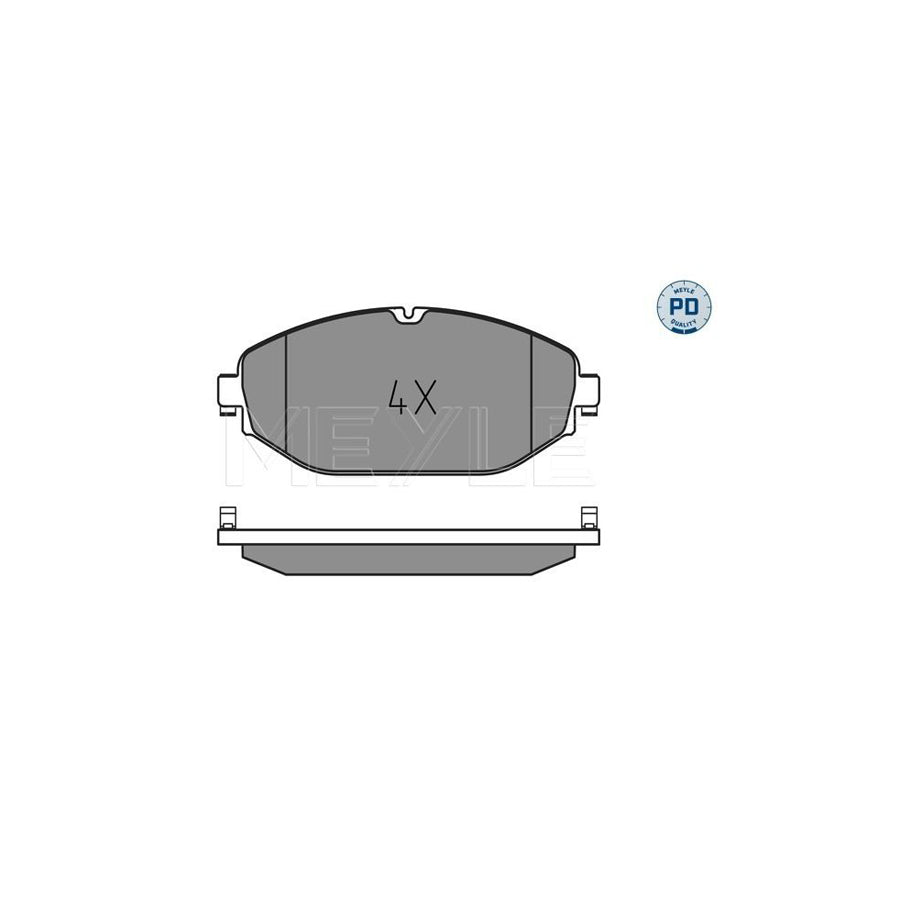 Meyle 025 220 7619/Pd Brake Pad Set