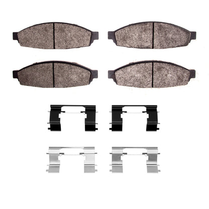 R1 Concepts R1 03-05 Lincoln Aviator Front Optimum OE Pads & Hardware Kit