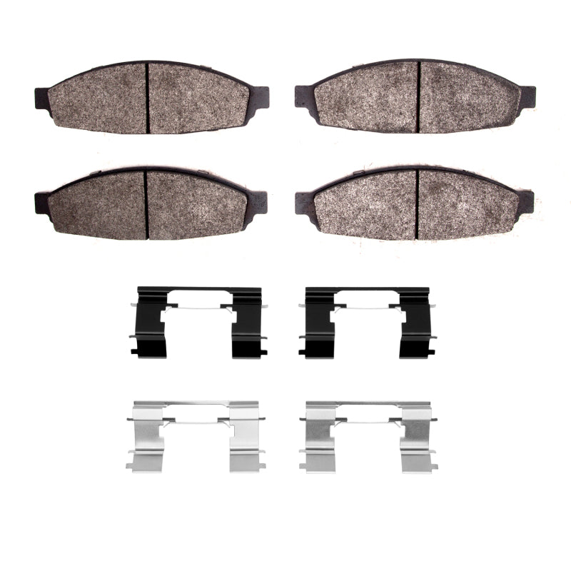R1 Concepts R1 03-05 Lincoln Aviator Front Super Duty Pads & Hardware Kit