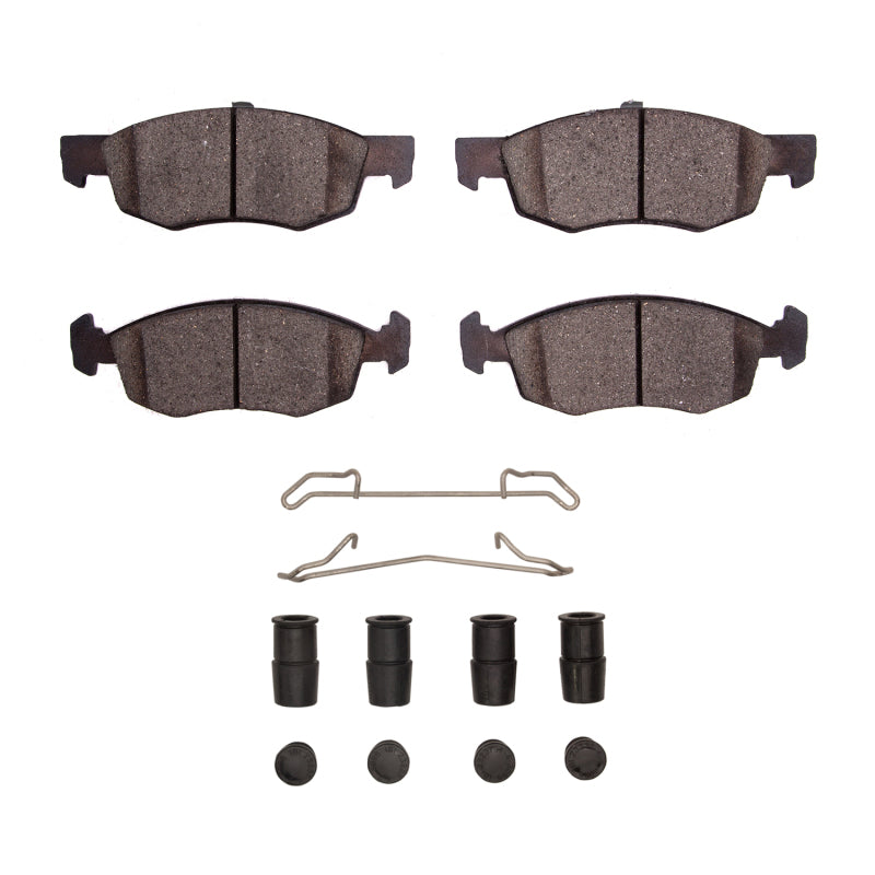 R1 Concepts R1 15-18 Dodge Vision (Mexico) Front Semi Met Pads & Hardware Kit