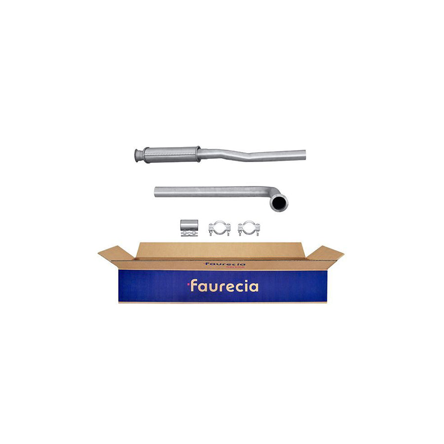 Hella 8LC 366 025-561 Middle Silencer For Renault Clio I Hatchback