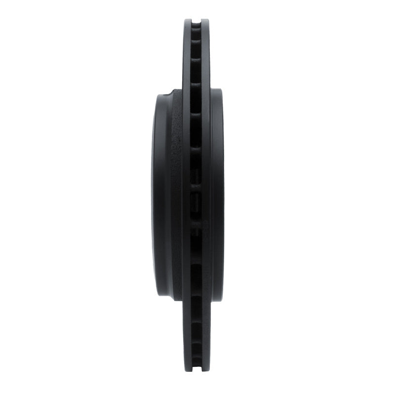 R1 Concepts R1 01-06 BMW 330I Rear Right Drilled & Slotted Black Brake Rotor