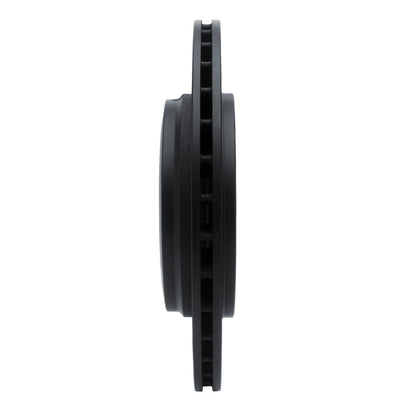 R1 Concepts R1 01-06 BMW 330I Rear Right Drilled & Slotted Black Brake Rotor