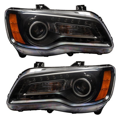 ORACLE Lighting Oracle 11-14 Chrysler 300C SMD HL - Black - NON HID - DRL - w/o Controller