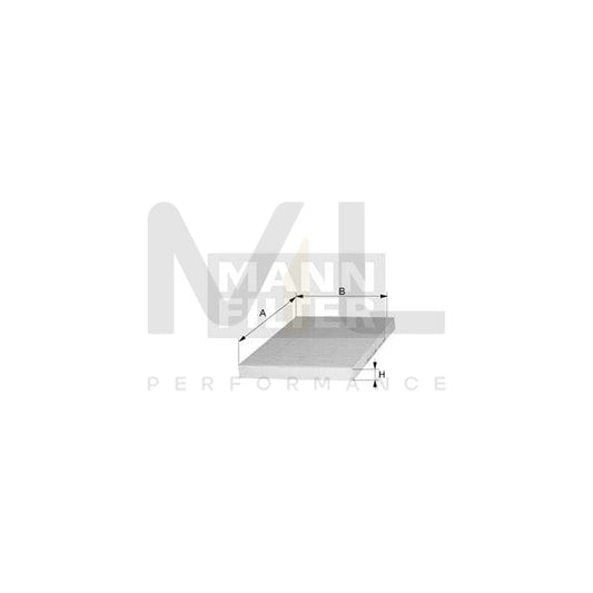 MANN-FILTER CU 19 004-2 Pollen filter Particulate Filter