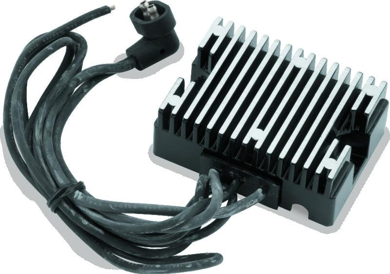 TwinPower Twin Power 89-99 Big Twin Except Twin Cam Voltage Regulator Black Replaces H-D 74519-88 32 Amp