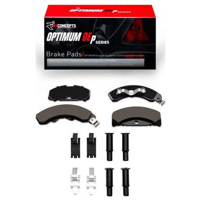R1 Concepts R1 1979-1981 Ford Mustang Front R1 Optimum OE Pads & Hardware Kit