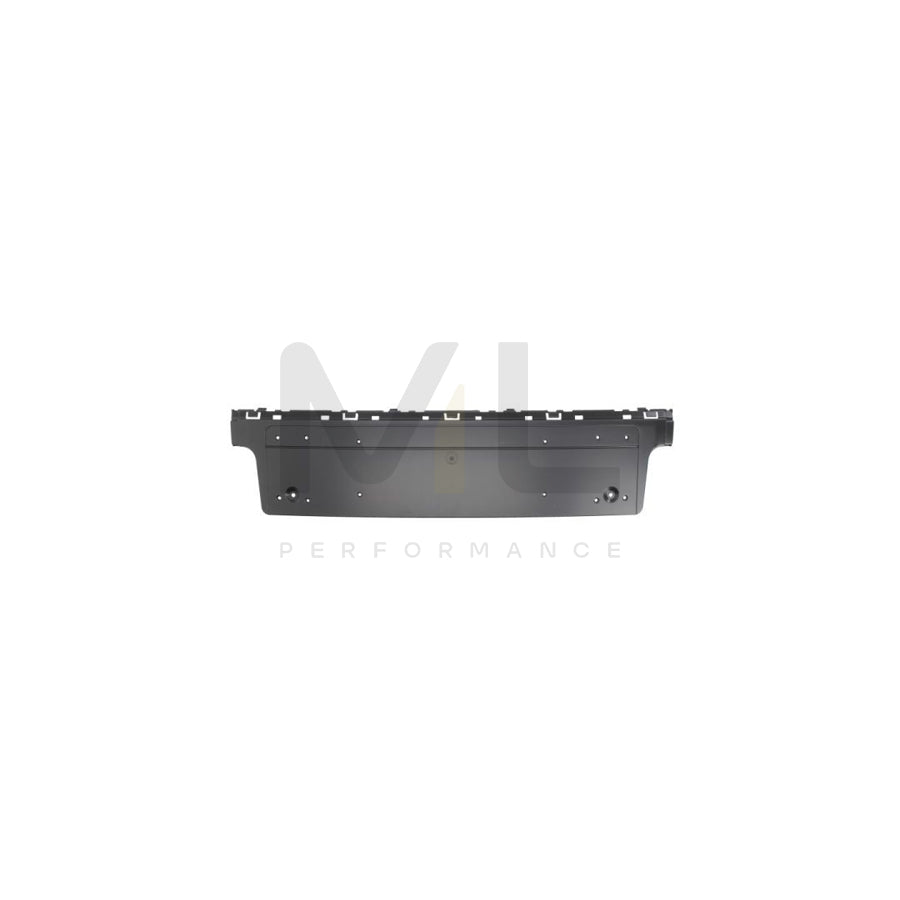 BLIC 6509-01-0076920P Number plate holder for BMW 7 (E65, E66, E67) Front, Black, frameless
