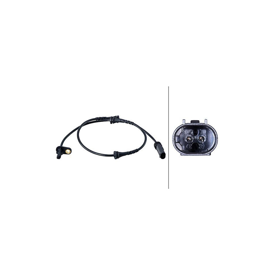 Hella 6PU 358 216-081 Abs Sensor