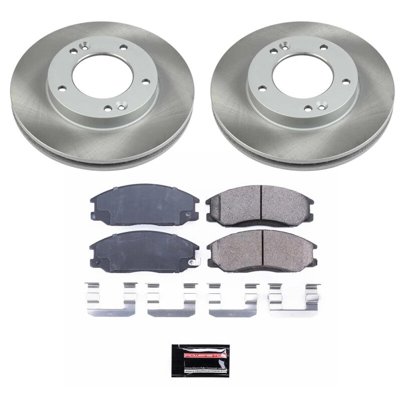 PowerStop Power Stop 03-06 Kia Sorento Front Semi-Coated Rotor Kit