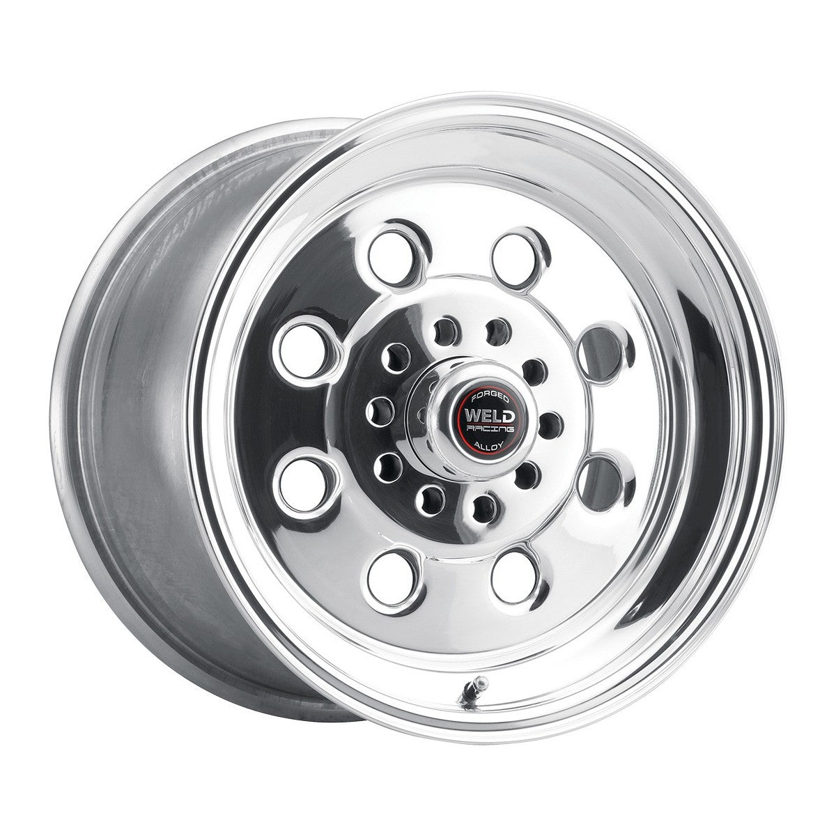 Weld 90-512352 0 Wheel 15x12 5x4.5 ET0 BS6.5 Polished Center - Polished Shell