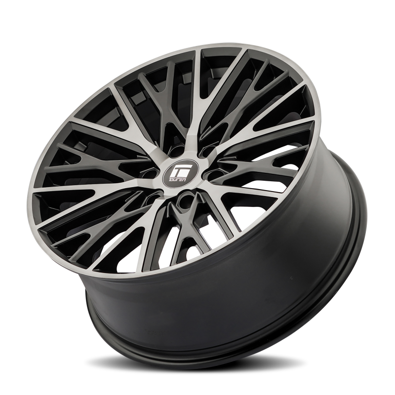 Touren 3291 TR91 20x9 / 6x120 BP / 30mm Offset / 66.9mm Hub Matte Black Brushed w/ Dark Wheel
