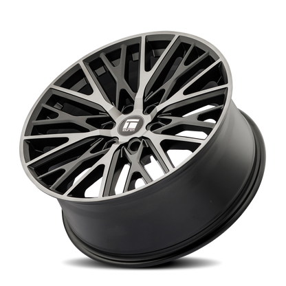 Touren 3291 TR91 20x9 / 6x120 BP / 30mm Offset / 66.9mm Hub Matte Black Brushed w/ Dark Wheel