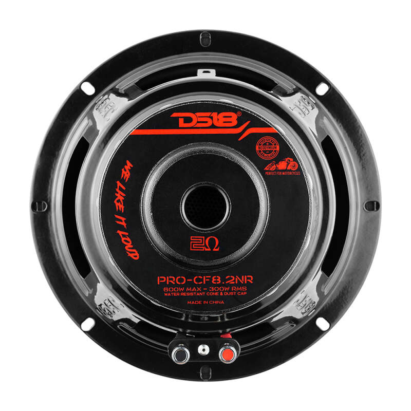 DS18 8in 300 Watts RMS 2 ohm Mid-Bass Loudspeaker Neodymium