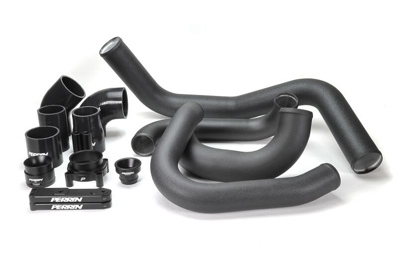 Perrin Performance PERRIN 22-26 Subaru WRX Front Mount Intercooler Boost Tube Kit - Black