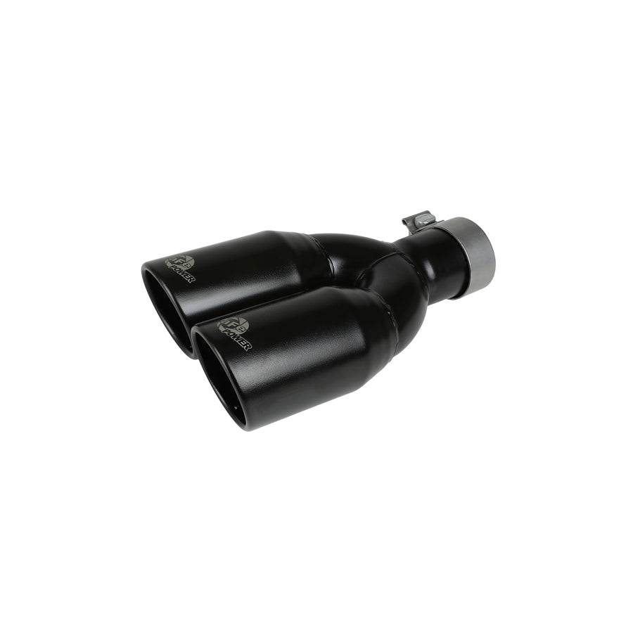 aFe 49T25374-B12 2-1/2 IN Inlet x 3-1/2 IN Outlet X 12 IN L Universal Exhaust Tip