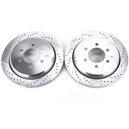 PowerStop Power Stop 02-06 Ford Expedition Rear Evolution Drilled & Slotted Rotors - Pair