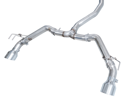 AWE Tuning 22+ Honda Civic Si/Acura Integra Track Edition Cat-Back Exhaust - Dual Chrome Silver Tips