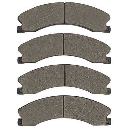 DFC 09-24 Nissan Titan Xd Front/Rear 4000 Hybridynamic Brake Pads