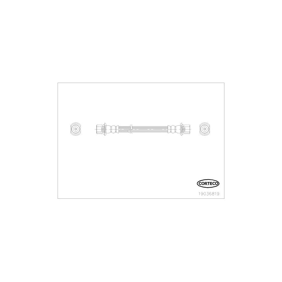 Corteco 19036819 Brake Hose