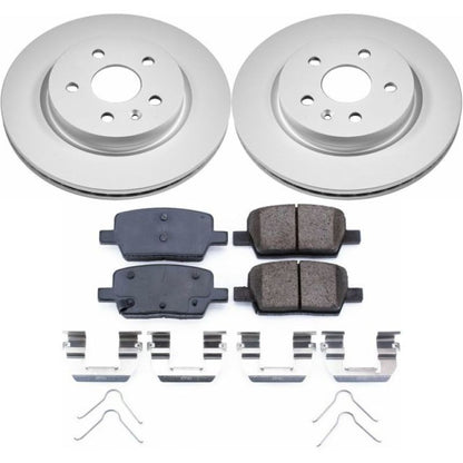 PowerStop Power Stop 16-18 Cadillac CT6 Rear Z17 Evolution Geomet Coated Brake Kit