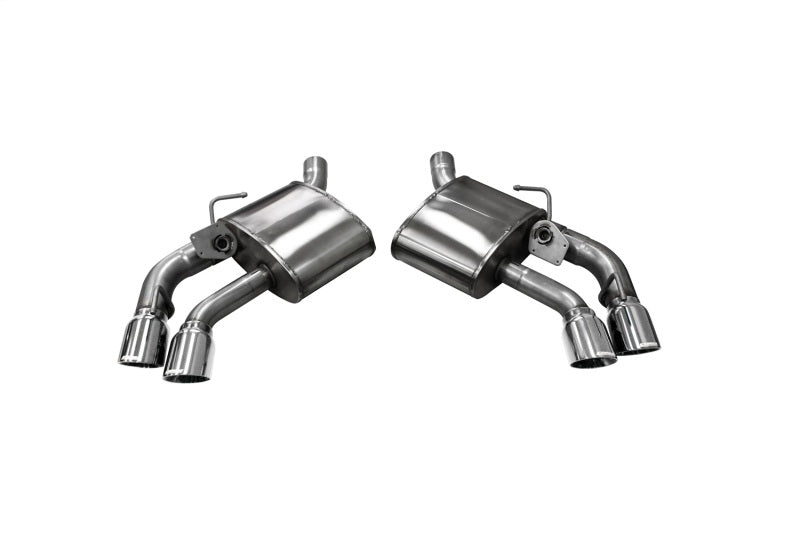 CORSA Performance Corsa 16-24 Chevrolet Camaro SS/ZL1 6.2L V8 Polished Xtreme Axle-Back Exhaust (w/ Factory NPP Valve)