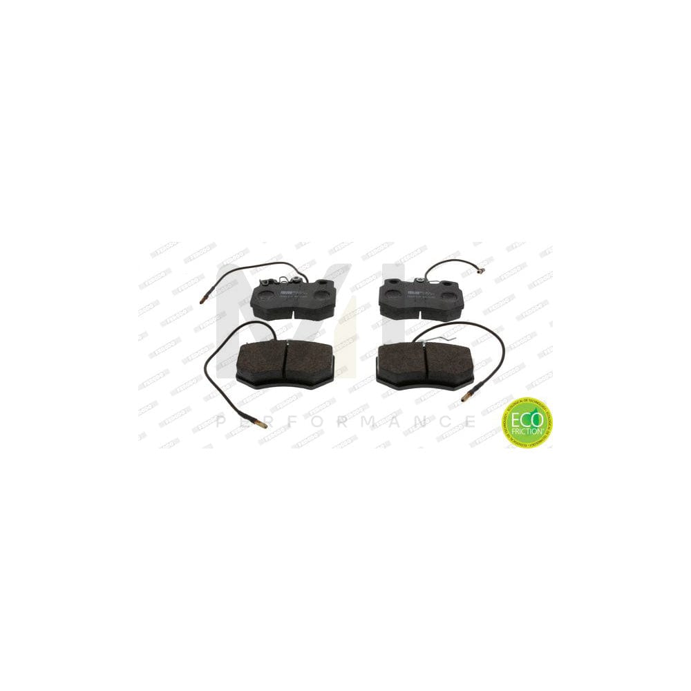 Ferodo Premier Eco Friction FDB434 Brake Pad Set Incl. Wear Warning Contact, Without Accessories