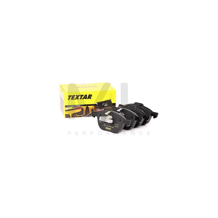 TEXTAR 2372301 Brake pad set not prepared for wear indicator