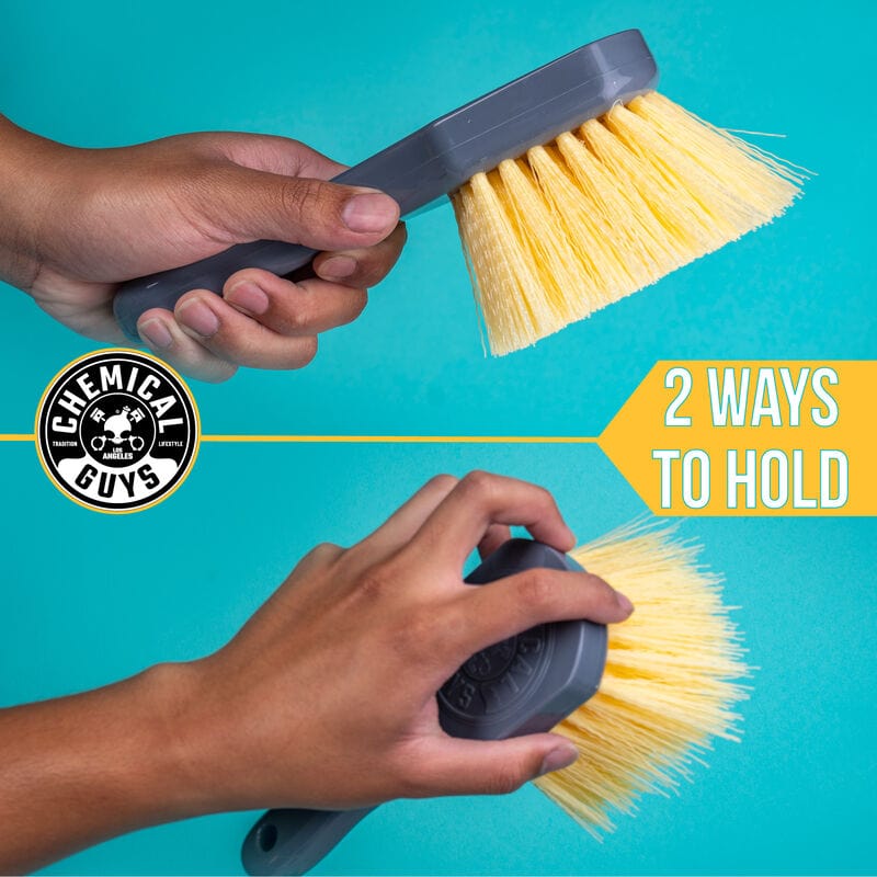 Chemical Guys Nice & Stiff Heavy Duty Carpet & Interior Brush