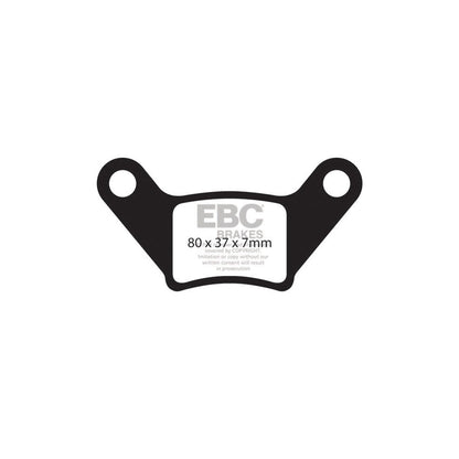 EBC DPX2129 Piaggio M500 Ultimax Rear Brake Pads 2 | ML Performance UK Car Parts