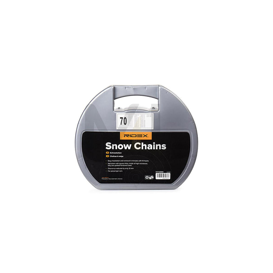 RIDEX 5171A0002 Snow chains Quantity: 2