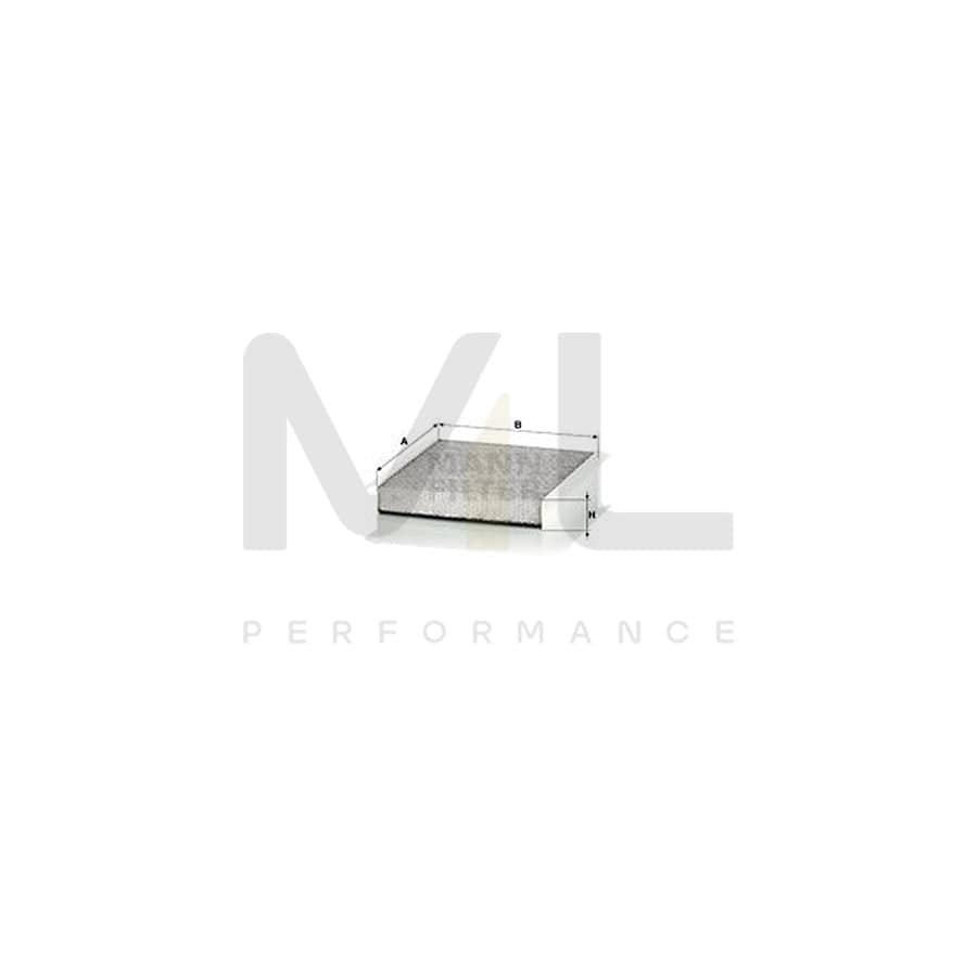 MANN-FILTER CUK 2040 Pollen filter Activated Carbon Filter