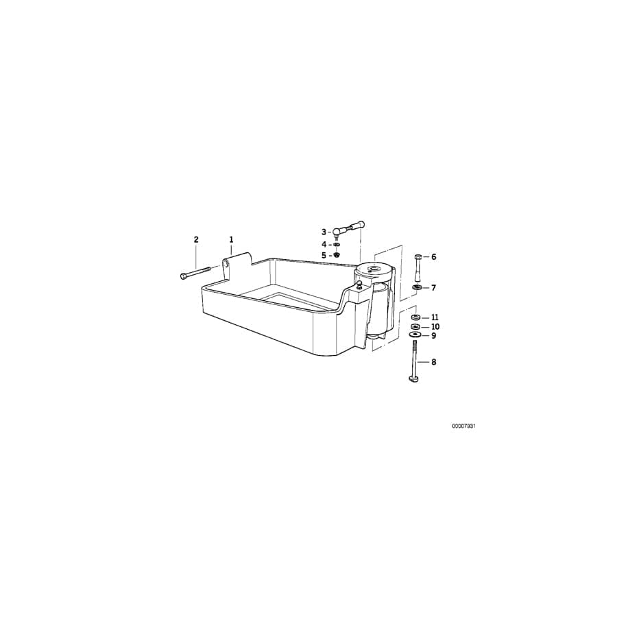 Genuine BMW 51718169054 E36 Vibration Absorber (Inc. 325i, 320i & M3)