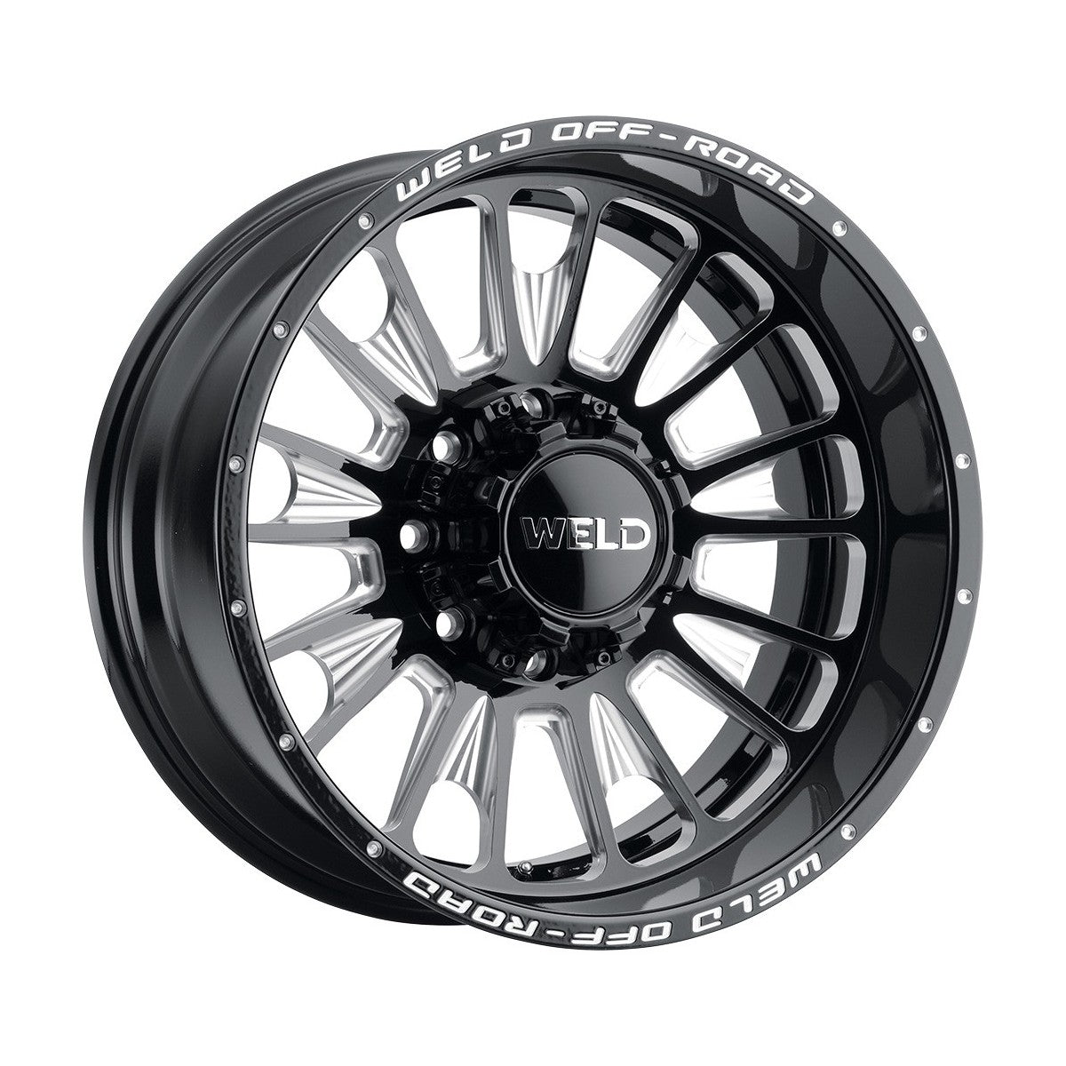 Weld W12100098601-P2 Scorch W121 Wheel 20x10 6x139.7 ET13 BS6.01 Gloss Black Mill