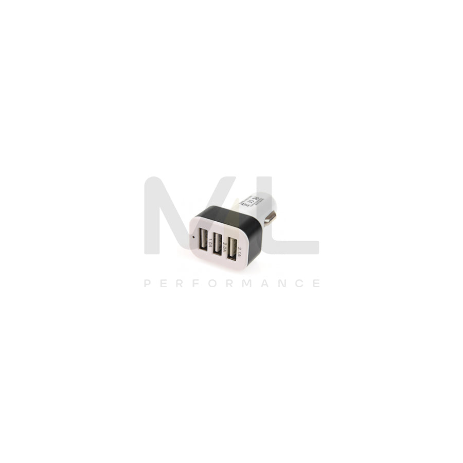 AMiO PCH-03 01027 In-car charger Number of inlets/outlets: 3 USB, Black, White