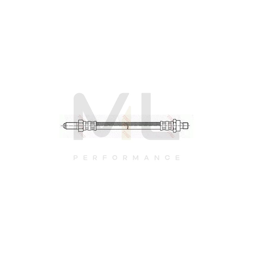 TRW PHC126 Brake Hose for VOLVO 140 580mm, 3/8 24