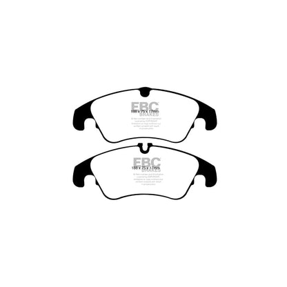 EBC PD02KF033 Audi B8 Redstuff Front Brake Pad & Plain Disc Kit - TRW Caliper (Inc. A5, S4, S5) 2 | ML Performance UK Car Parts