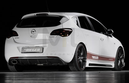 Rieger 00099861 Opel Astra J Rear Diffuser 5 | ML Performance UK Car Parts